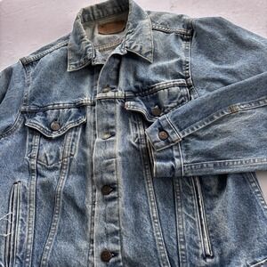 Levi's 70505 Vintage USA Made Trucker Jacket Medium Denim Fade